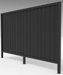 Composite Fence Panel (Dark Grey)