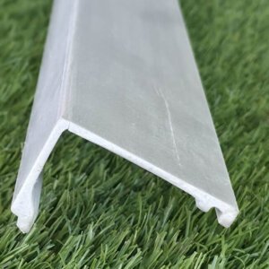 Top cap Pearl White 2.4 mtrs long x 27mm high