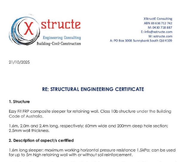 Engineering Certificate